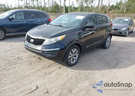 2016 Kia Sportage Lx from USA, damaged, VIN KNDPB3AC9G7838967
